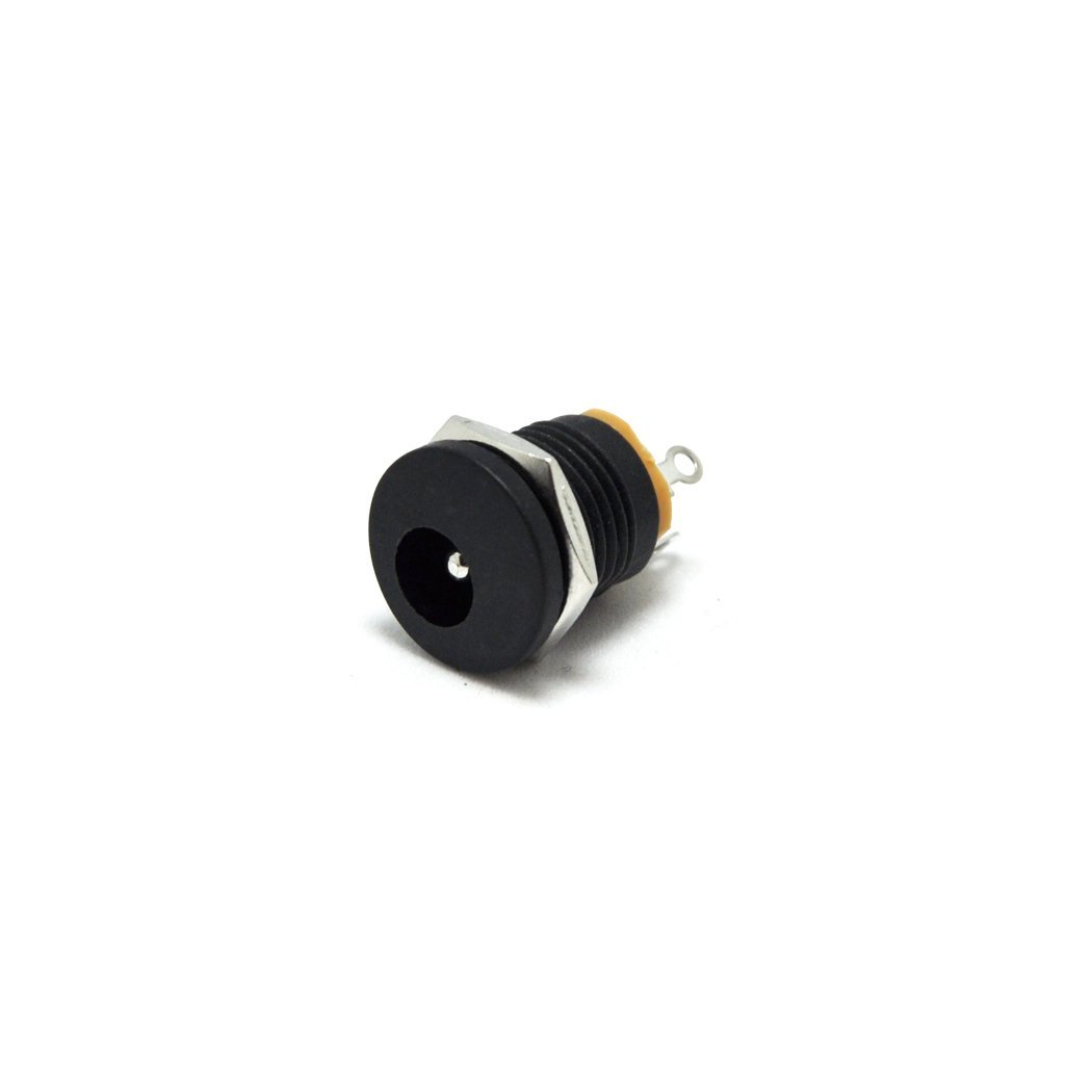 DC JACK 2.5MM YUVARLAK SOMUNLU