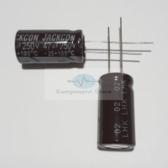 47uF 250V 13*26 105C DÖKME